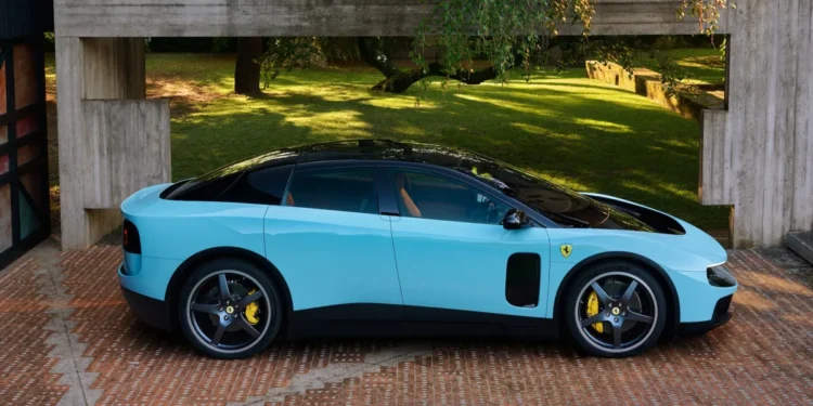 EV Pertama Ferrari Sukses - Bungkam Keraguan Publik 1 The Ferrari Luce EV